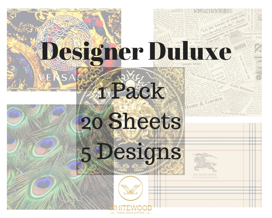 Designer Deluxe Greaseproof Paper (x20)*