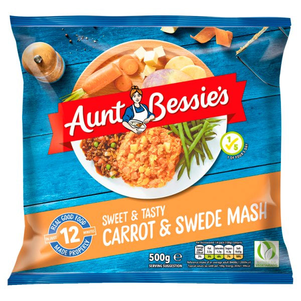 Aunt Bessie Carrot & Swede Mash 500g