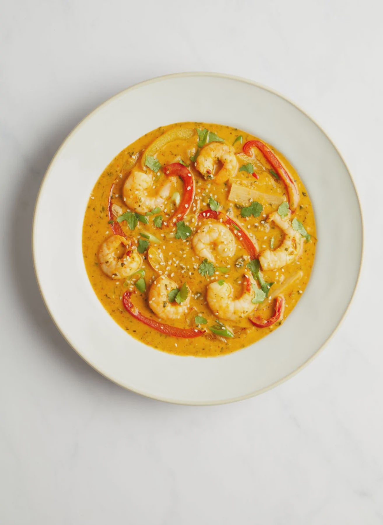 By Ruby Thai Red King Prawn Curry Double