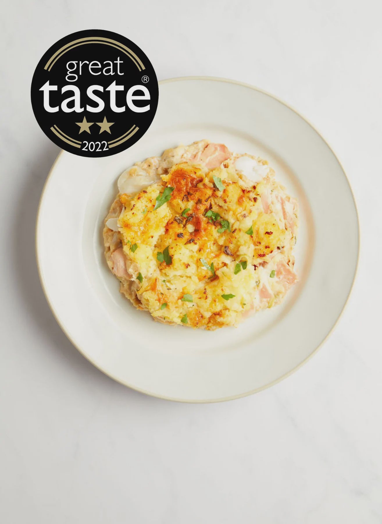 By Ruby Classic British Fish Pie Double