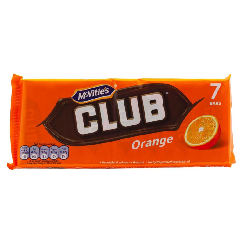 McVities Club Orange 7pk*