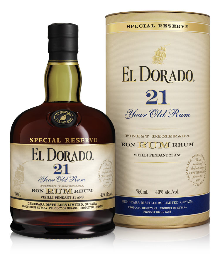 El Dorado rum 21yrs old*