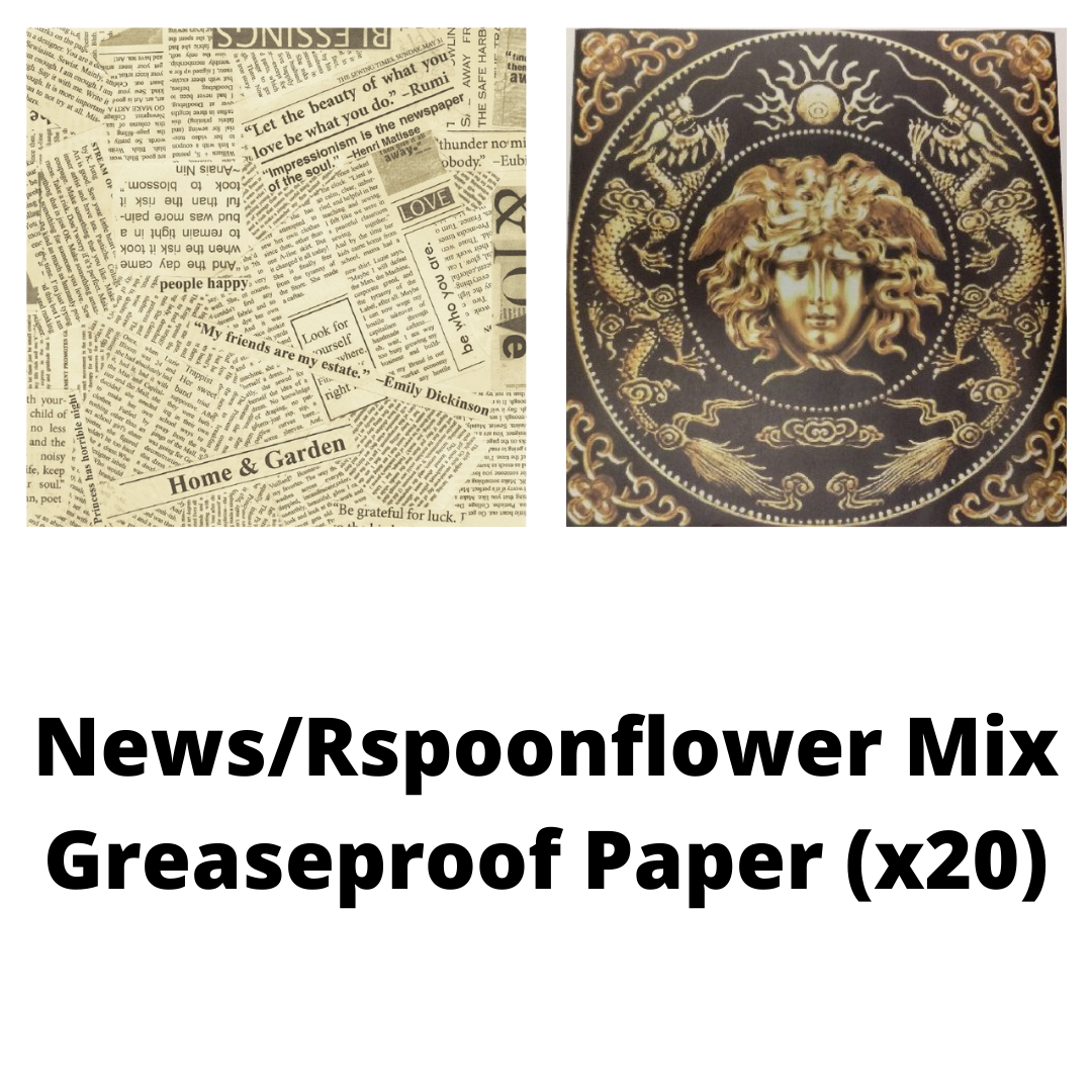 News/Rspoonflower Mix Greaseproof Paper (x20)*