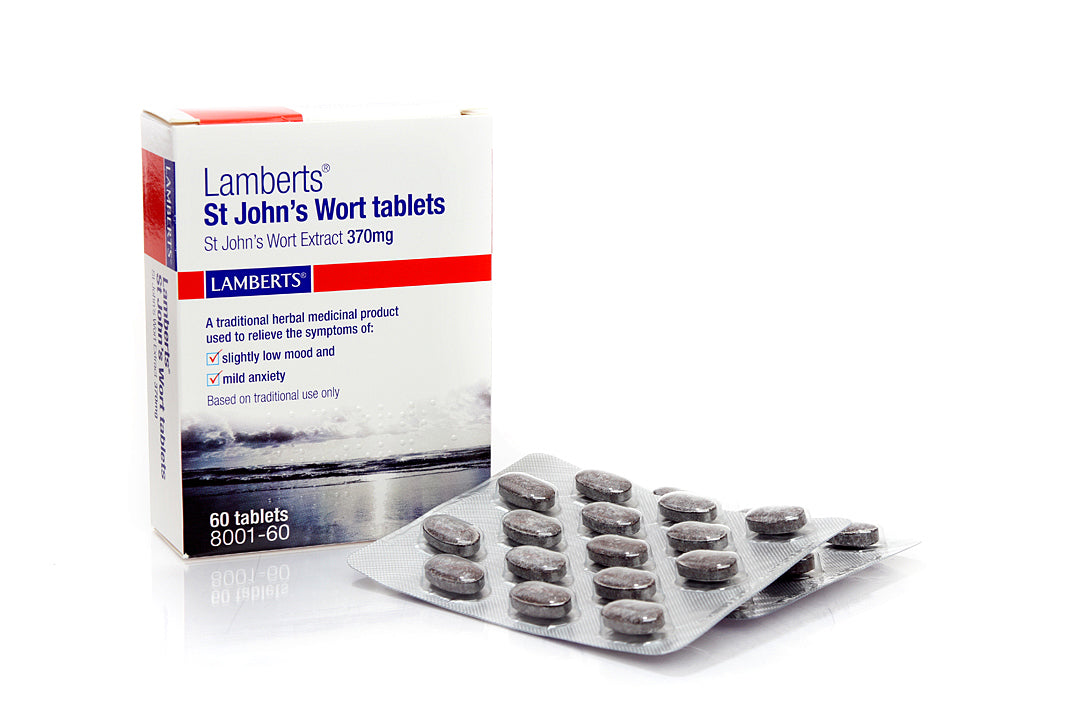 H01-8001/60 Lamberts St John's Wort Tablets 370mg*