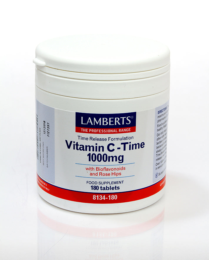 H01-8134/180 Lamberts Vitamin C 1000mg Time Release*