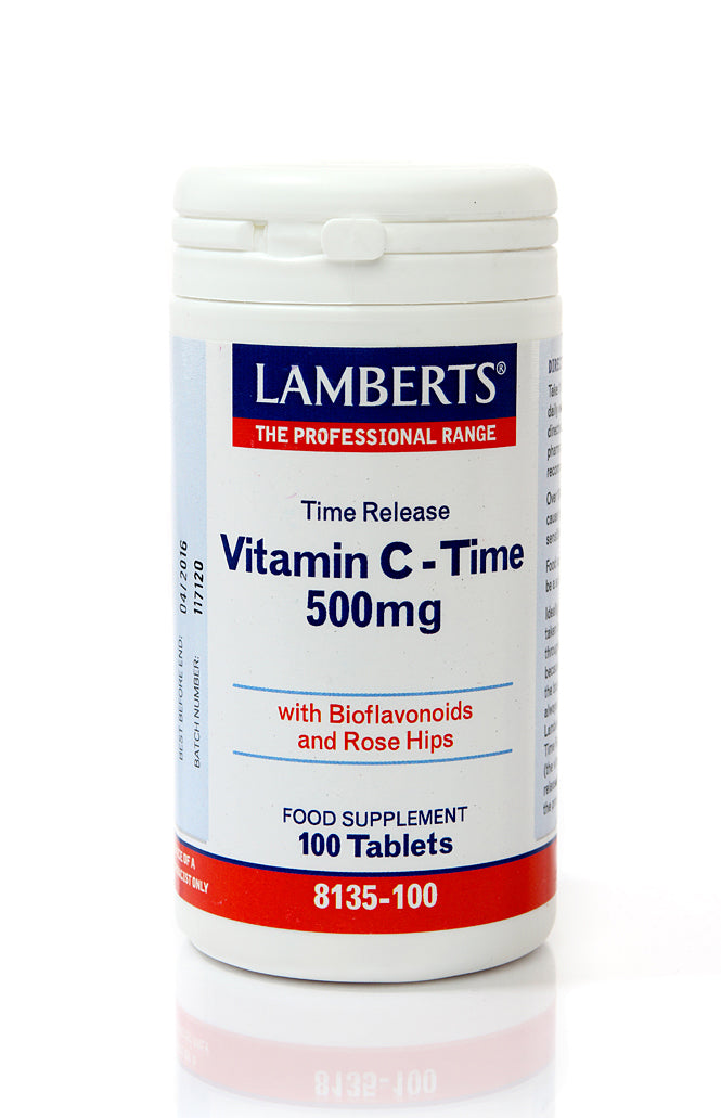 H01-8135/100 Lamberts Vitamin C 500mg Time Release*