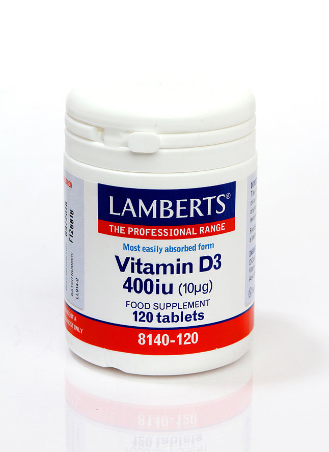 H01-8140/120 Lamberts Vitamin D3 400iu*