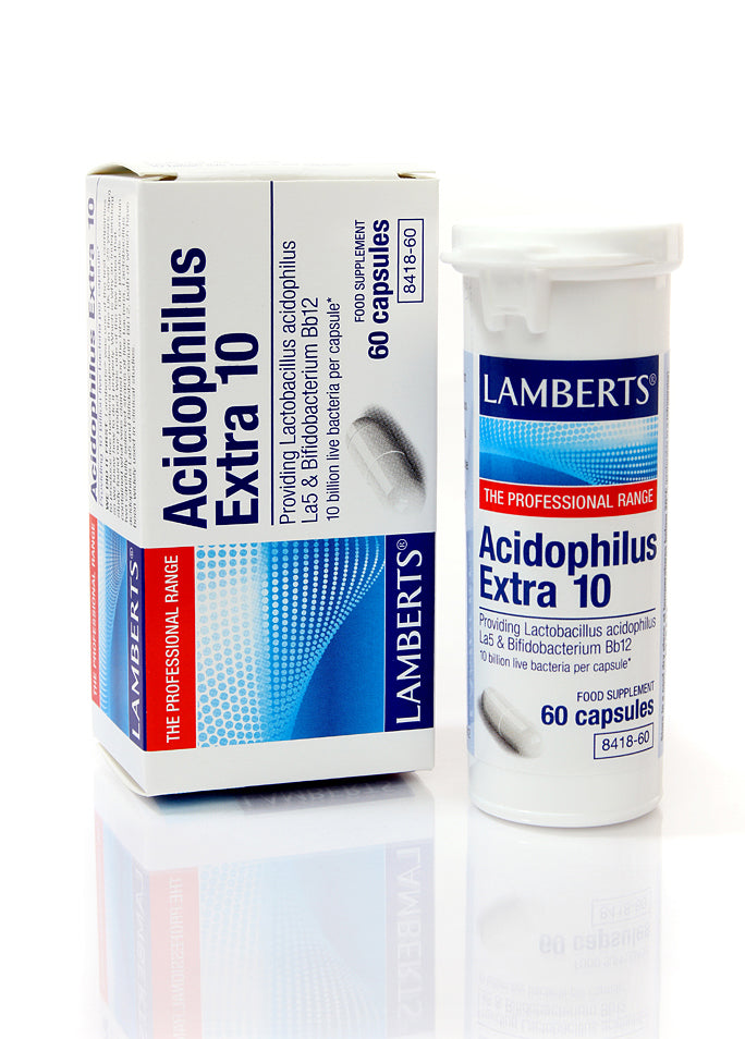 H01-8418/60 Lamberts Acidophilus Extra 10 Capsules*