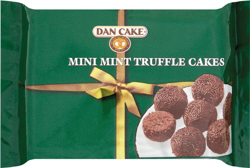 Dan Cake Mint Mini Truffles 140g