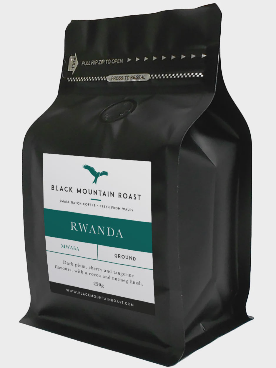 Black Mountain Rwanda Dark Roast Beans 500g