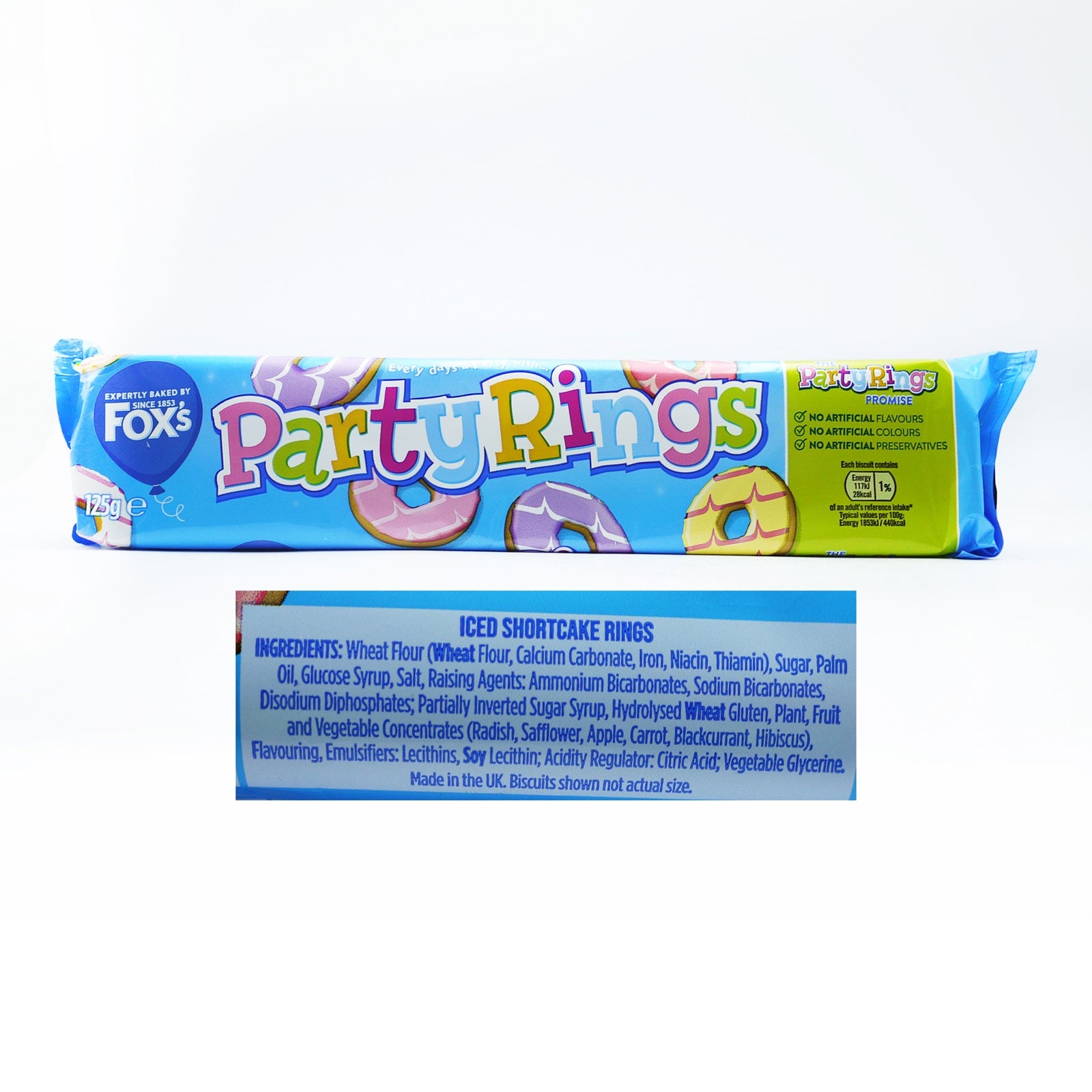 Fox's Party Rings 16 x 125g