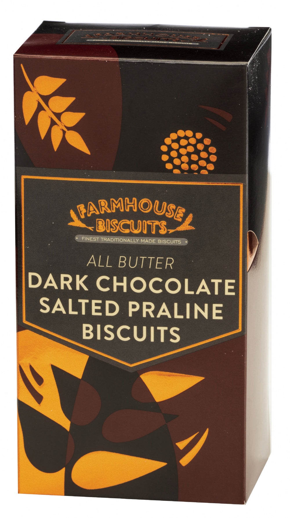 Farmhouse Dk Choc Salted Praline Biscuits 150g*