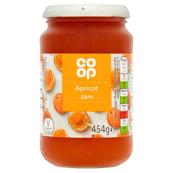 Co-Op Apricot Jam 454g
