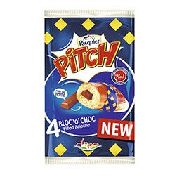 Brioche Pasquier Pitch Bloc 'o' Choc 4pk