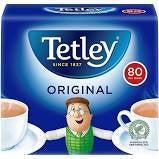 Tetley Teabags 250g 80pk