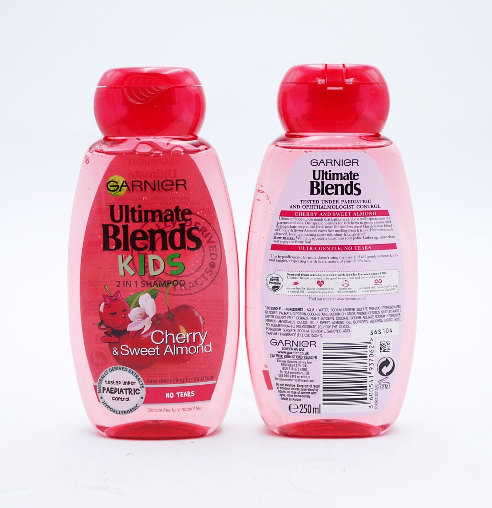 Garnier Ultimate Blends Kids Shampoo Cherry 250ml*