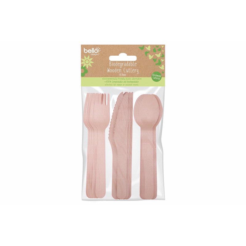 Bello Biodegradable 15 Wooden Forks*