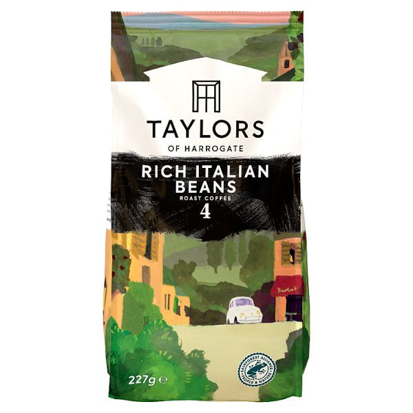 Taylors Rich Italian Roast Beans 4 227g