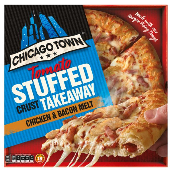 Chicago Town Large Stuffed Crust Chicken & Bacon 640g