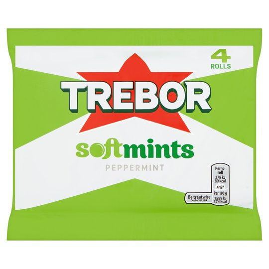 Trebor Softmints Peppermint 4pk *#