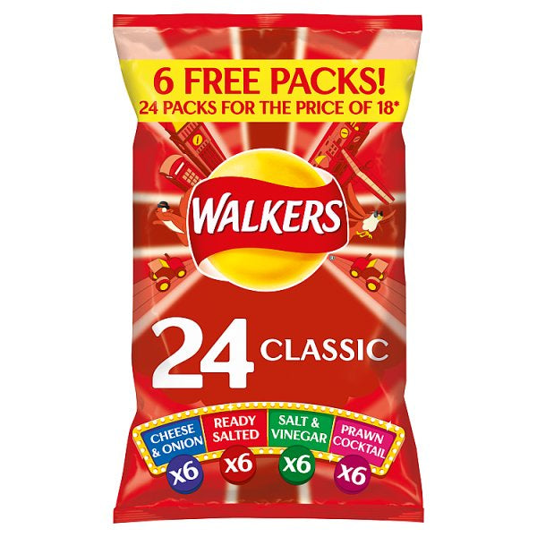 Walkers variety 24pk*#