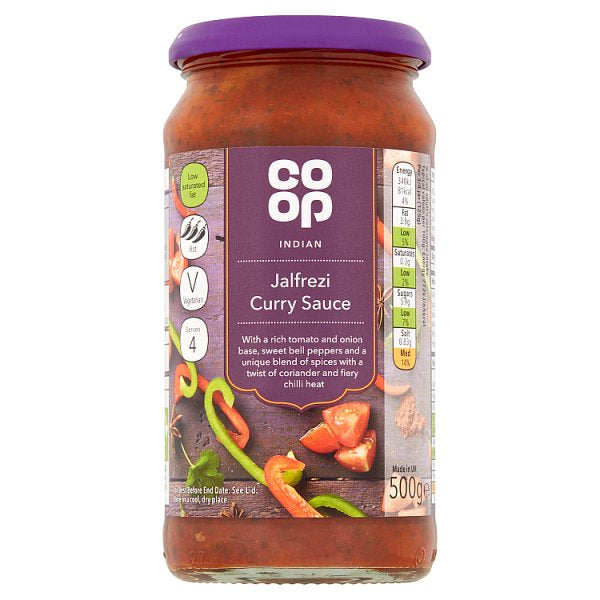 Co-op Jalfrezi Cooking Sauce 500g