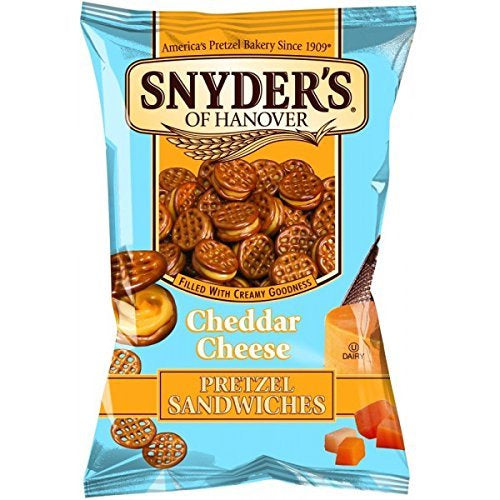 Snyders Pretzel Sandwiches - Cheddar Cheese 60g