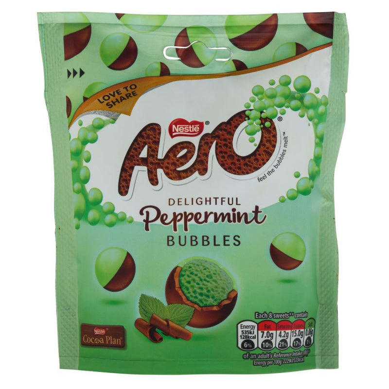 Nestle Aero Bubbles Peppermint 102g * #