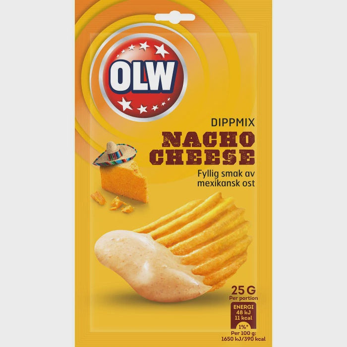 OLW Dip Mix Nacho Cheese 25g