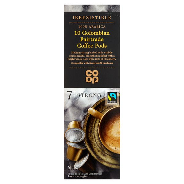 Co-op Colombian Coffee Pods 10pk