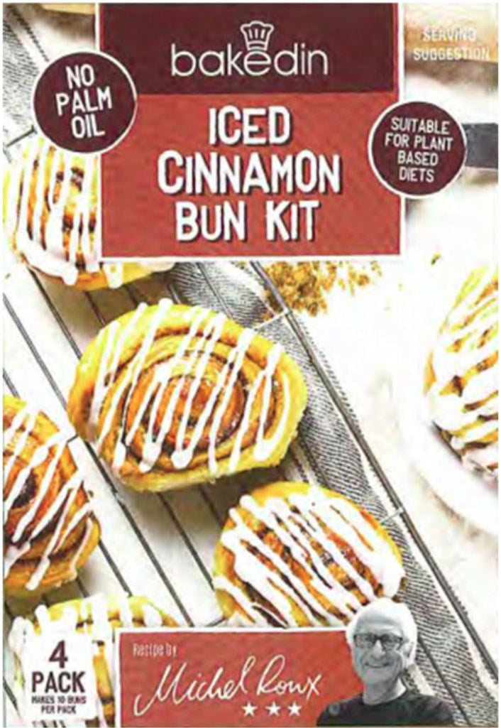 Bakedin Iced Cinnamon Bun Kit (4)