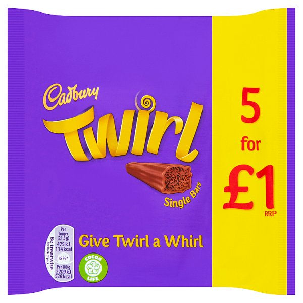 Cadbury Twirl 5pk *