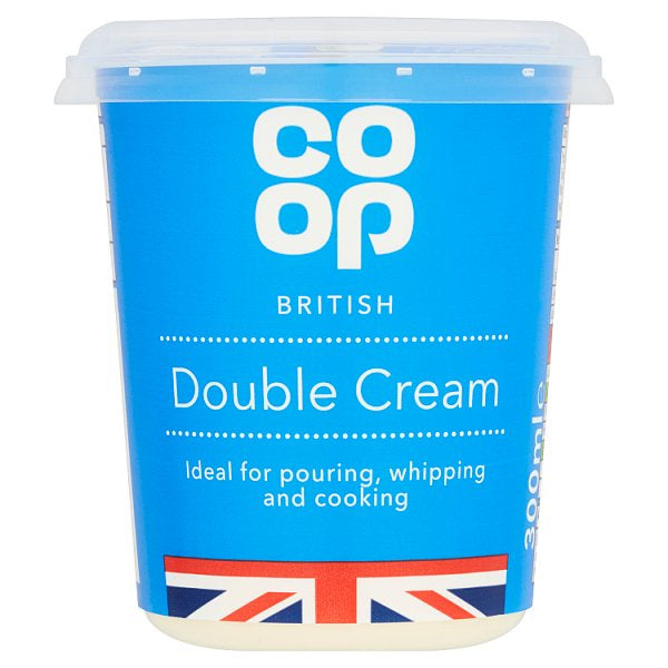 Co-op Double Cream 300ml