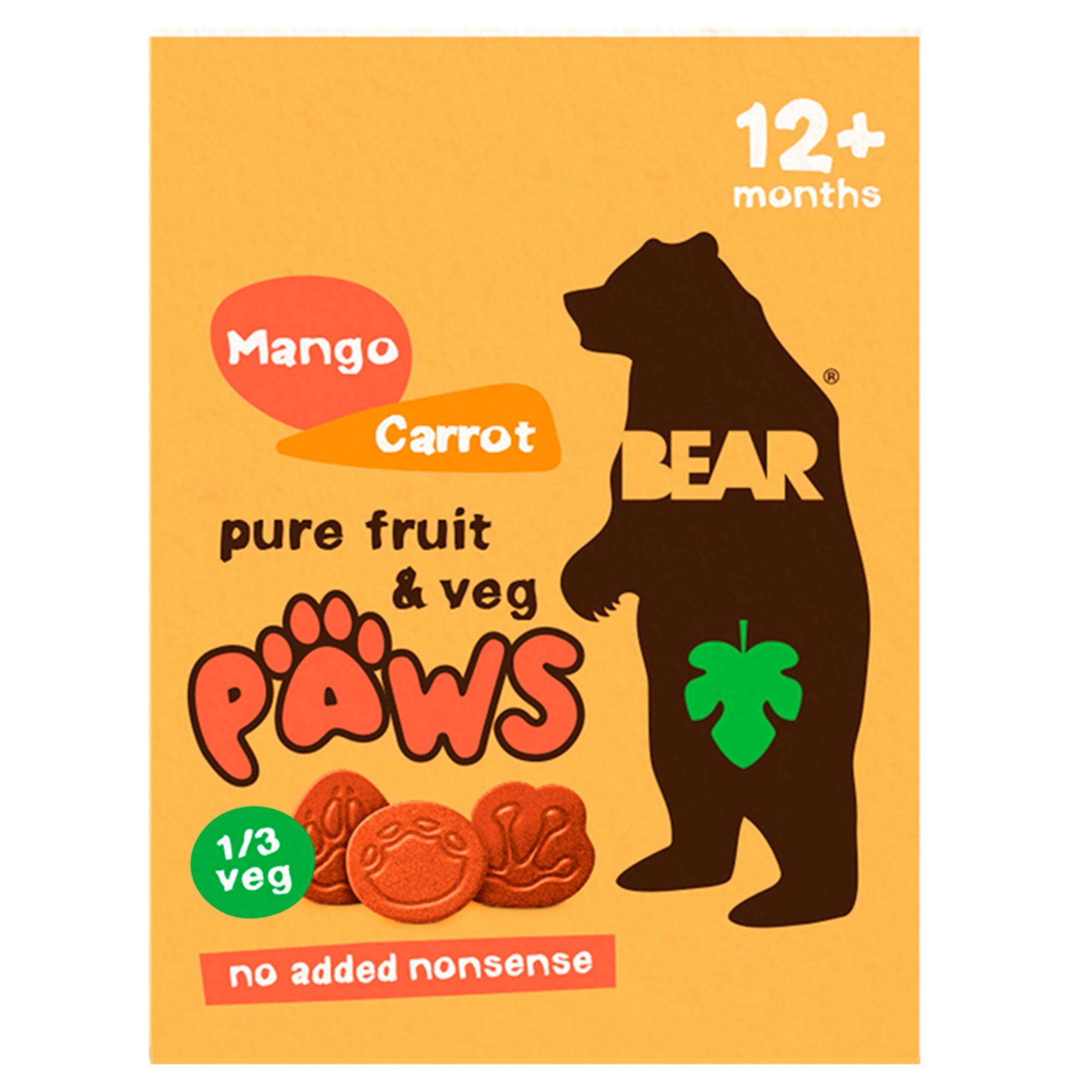 Bear - Paws - Mango & Carrot 20g