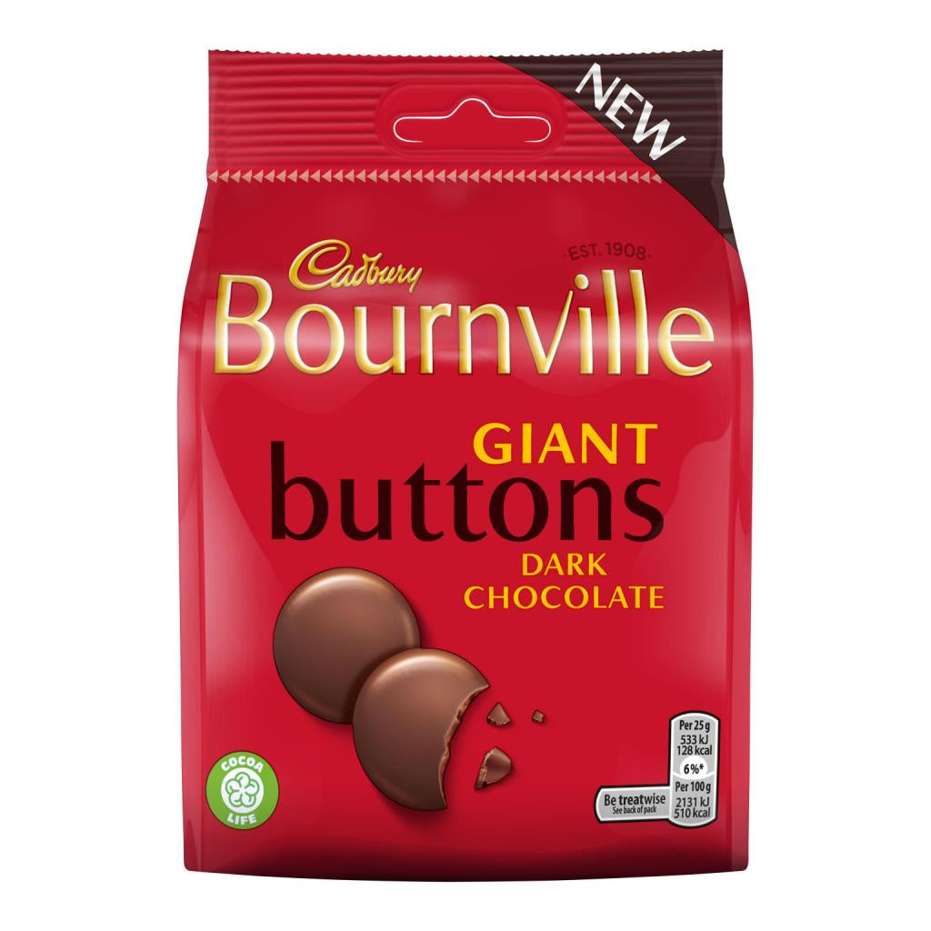 Cadbury's Bournville Giant Buttons 95g*