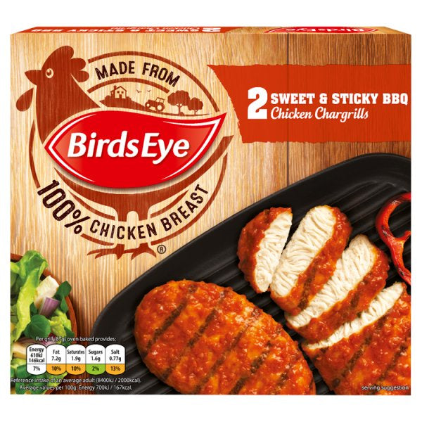 Birds Eye BBQ Chicken Chargrills #