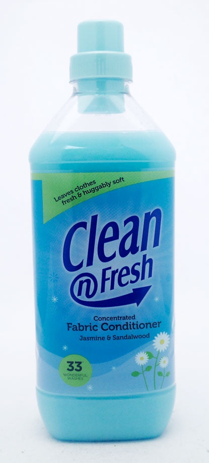 Clean & Fresh Fabric Conditioner Jasmine 1L 33w*