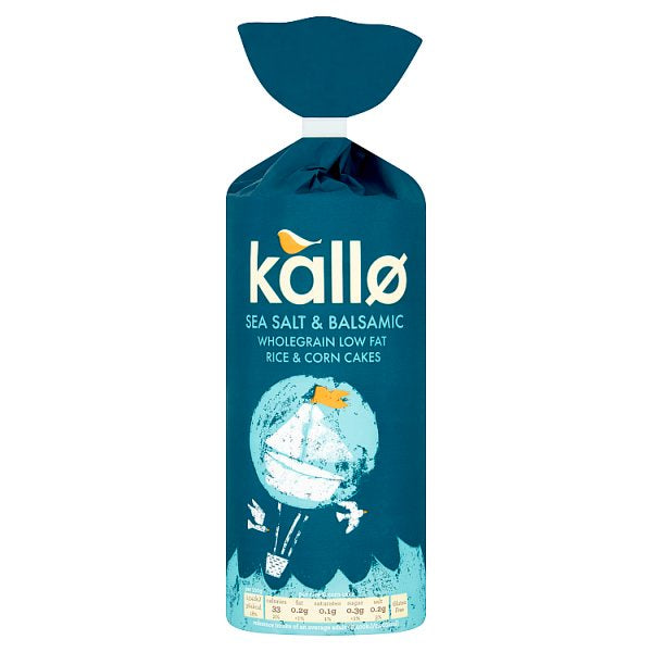 Kallo S/Salt & Balsamic Vinegar 120g*