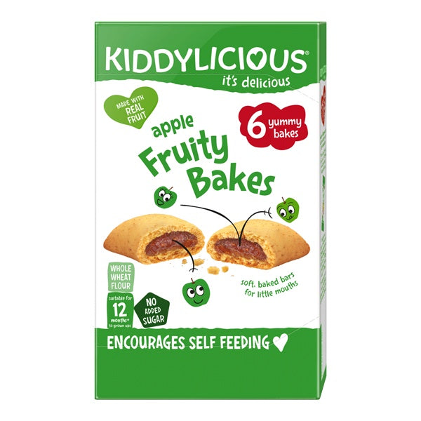 Kiddylicious Apple Fruity Bakes (6x22g)