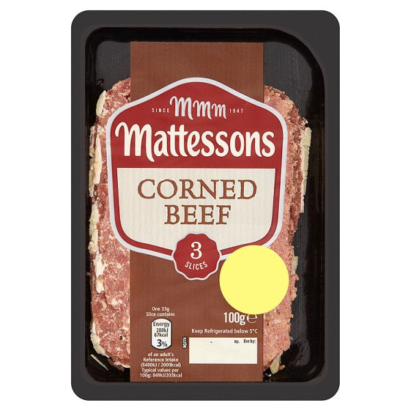 Mattessons Corned Beef 100g