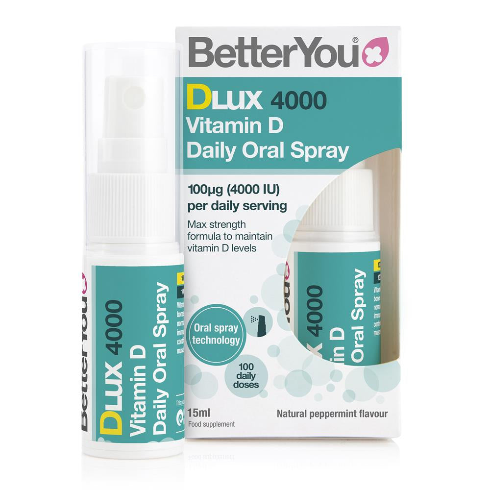 Better You DLux 4000 Oral Spray 15ml*