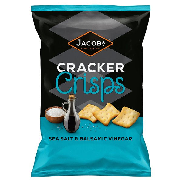 Jacob's Cracker Crisps Salt & Vinegar 150g