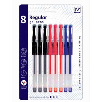 Anker Pens Regular Gel 8 pack*