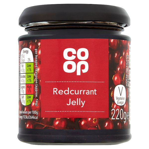 Co-op Redcurrant Jelly 220g