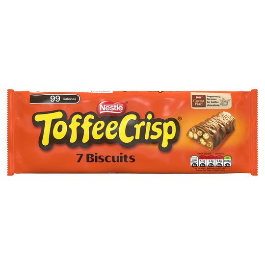 Nestle Toffee Crisp 7pk *