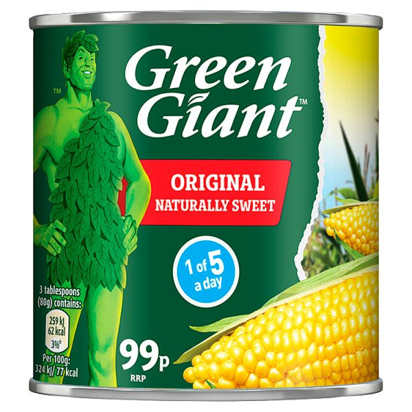 Green Giant Sweetcorn Tin 340g