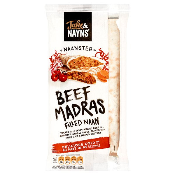 Jake & Nayns' Naanster Beef Madras 185g