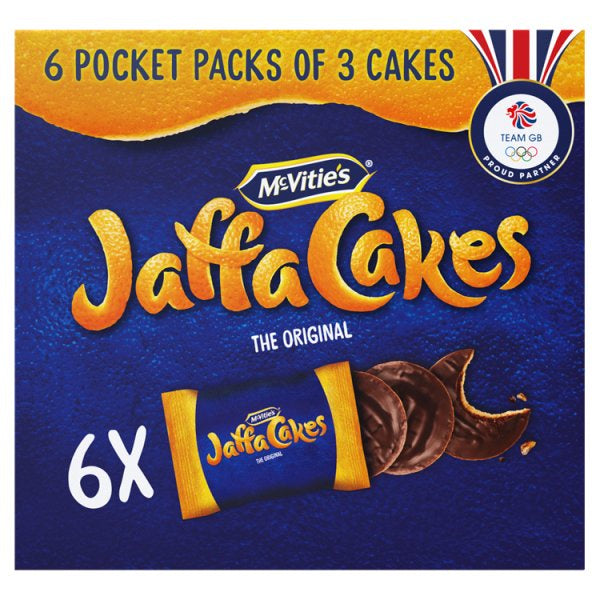 McVities Jaffa Cakes Snack Packs 6pks#