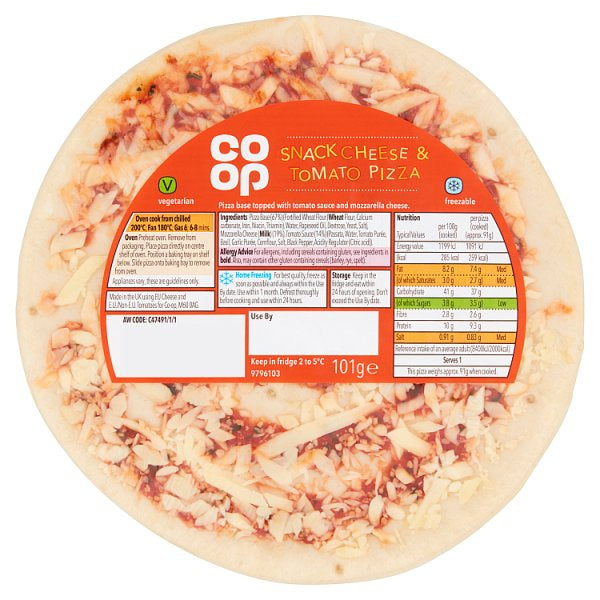 Co-op Snack Pizza 101g