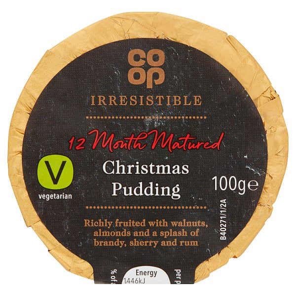 Co-op Irresistible Christmas Pudding 100g